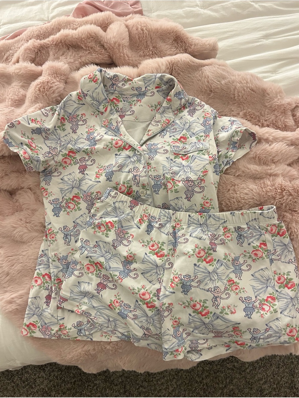 Roller Rabbit X Loveshackfancy Pajama Set